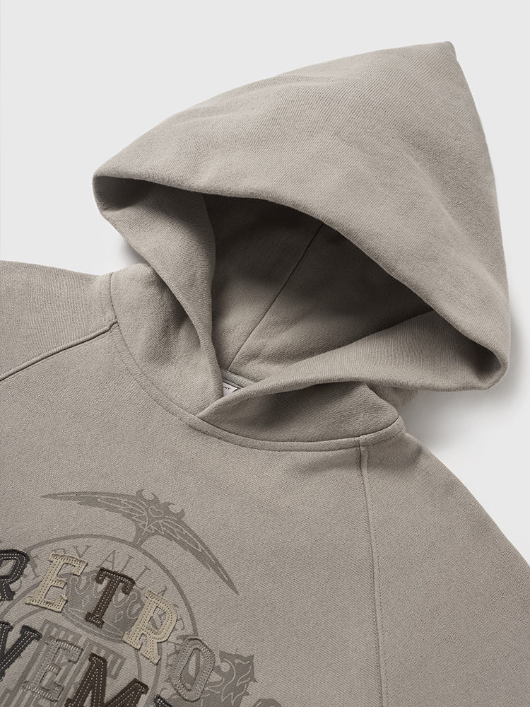 Reverse Weave Embroidered Hoodies