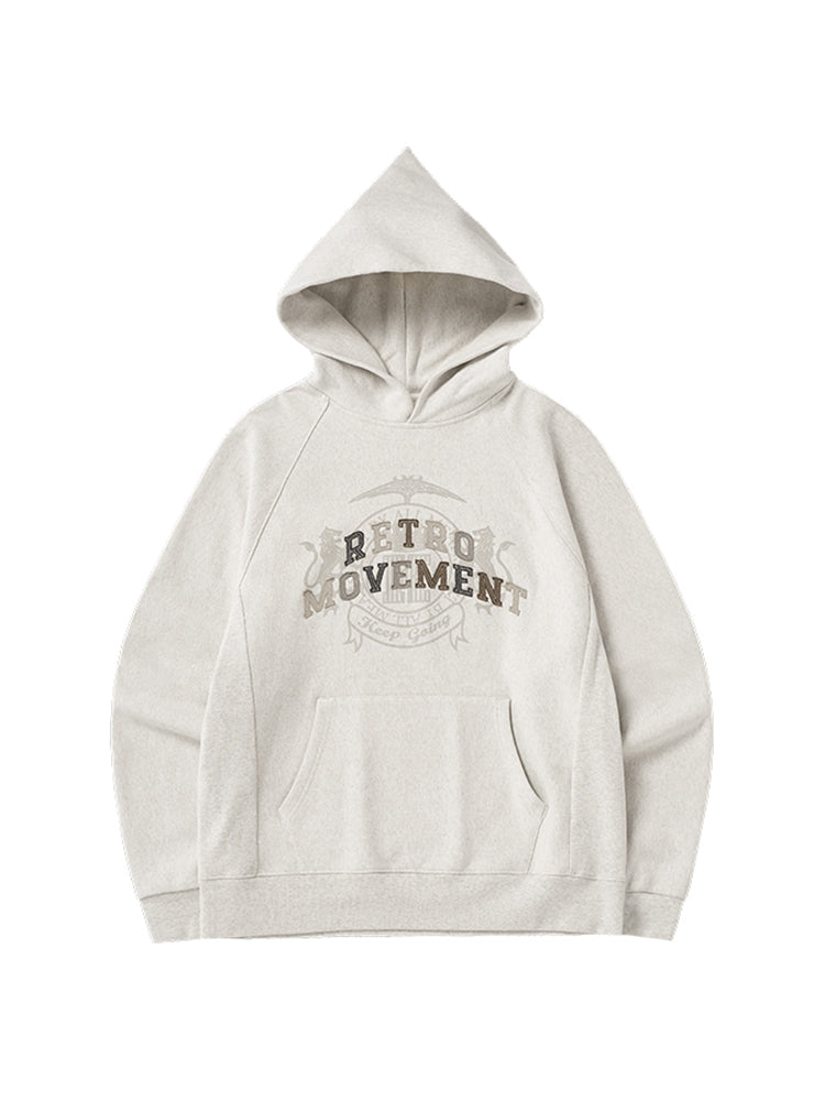 Reverse Weave Embroidered Hoodies