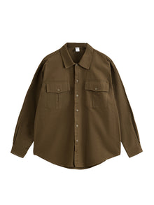 Premium Khaki Cotton Shirts