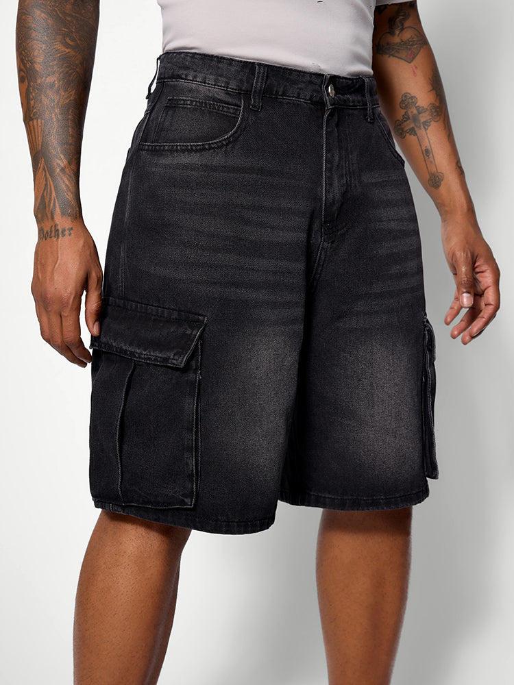 INFLATIONSTREET Baggy Cargo Jorts