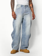 Wave Washed Baggy Jeans