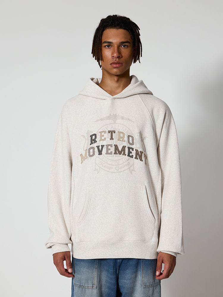 Reverse Weave Embroidered Hoodies