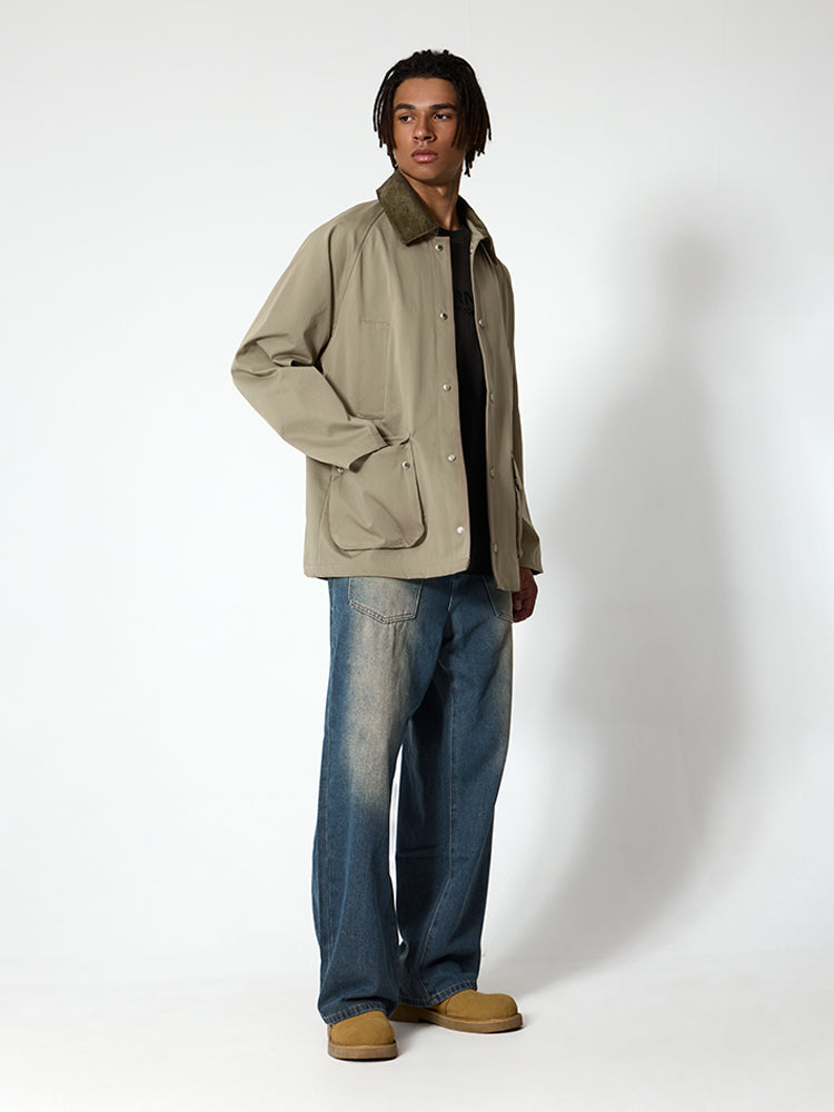 Premium Cotton Cargo Jacket