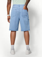 Blue Straight Leg  Jorts