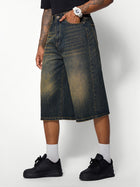 Distressed Wide Leg Jeans