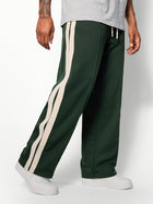 Side Stripe Wide Leg Pants