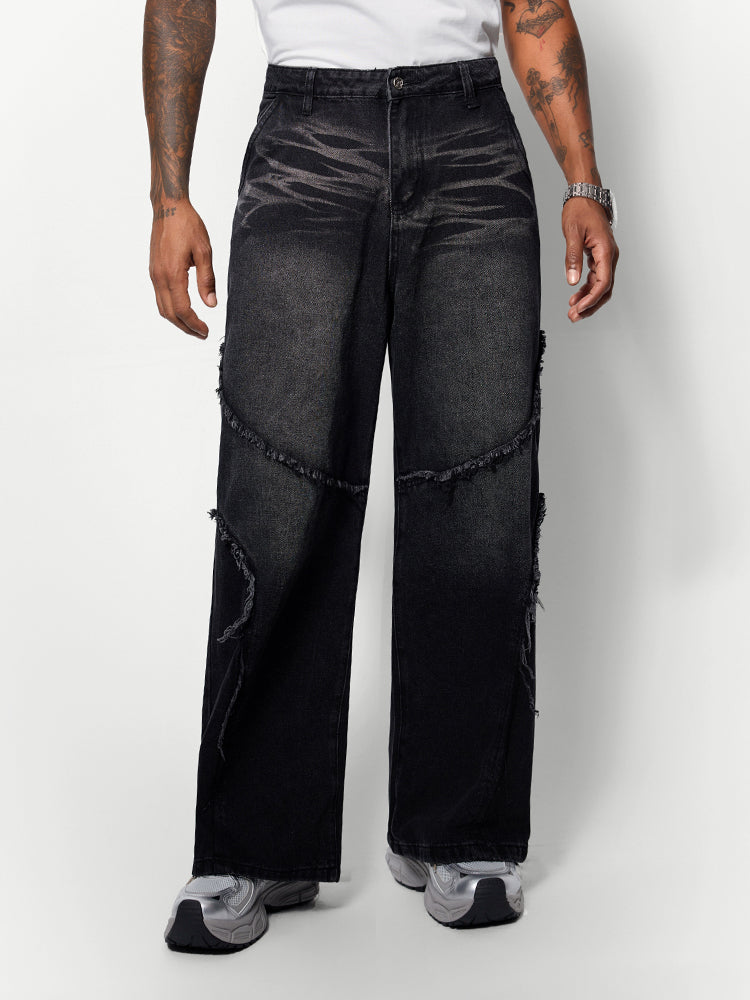 Black Washed Jeans