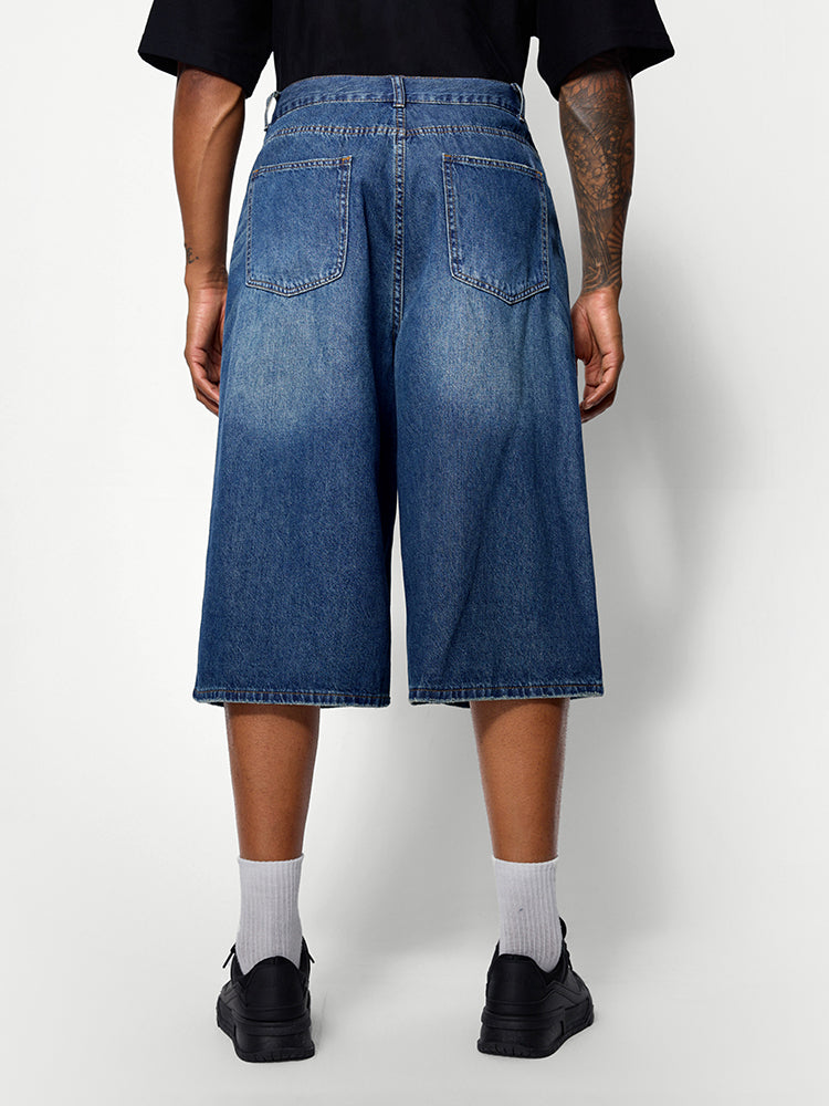 Vintage Baggy Jeans Shorts