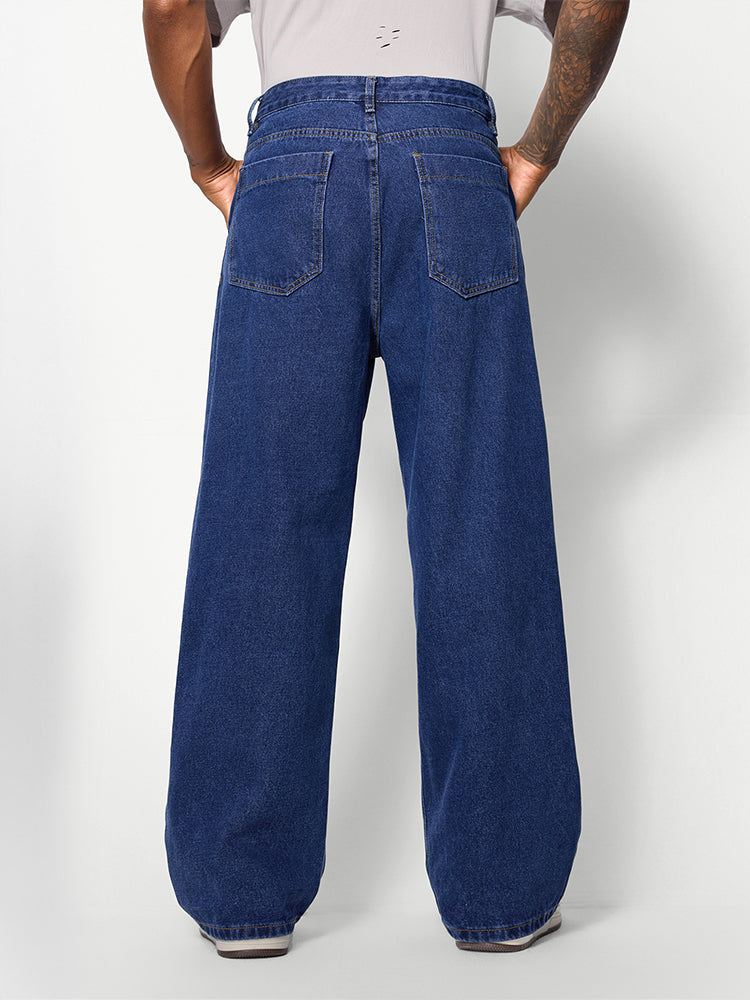 Classic Washed Denim Pants