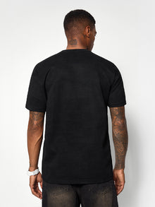 INFLATIONSTREET Graphic Suede Fabric T-shirt