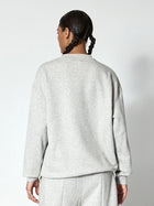 Grey Cozy Fleece Crewneck