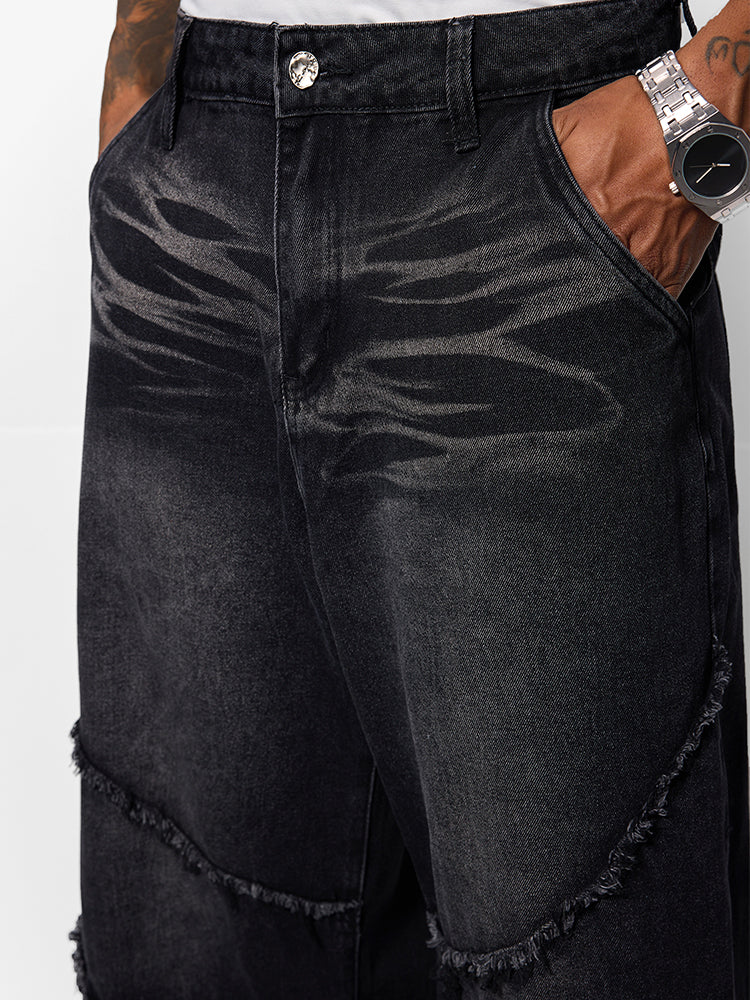 Black Washed Jeans